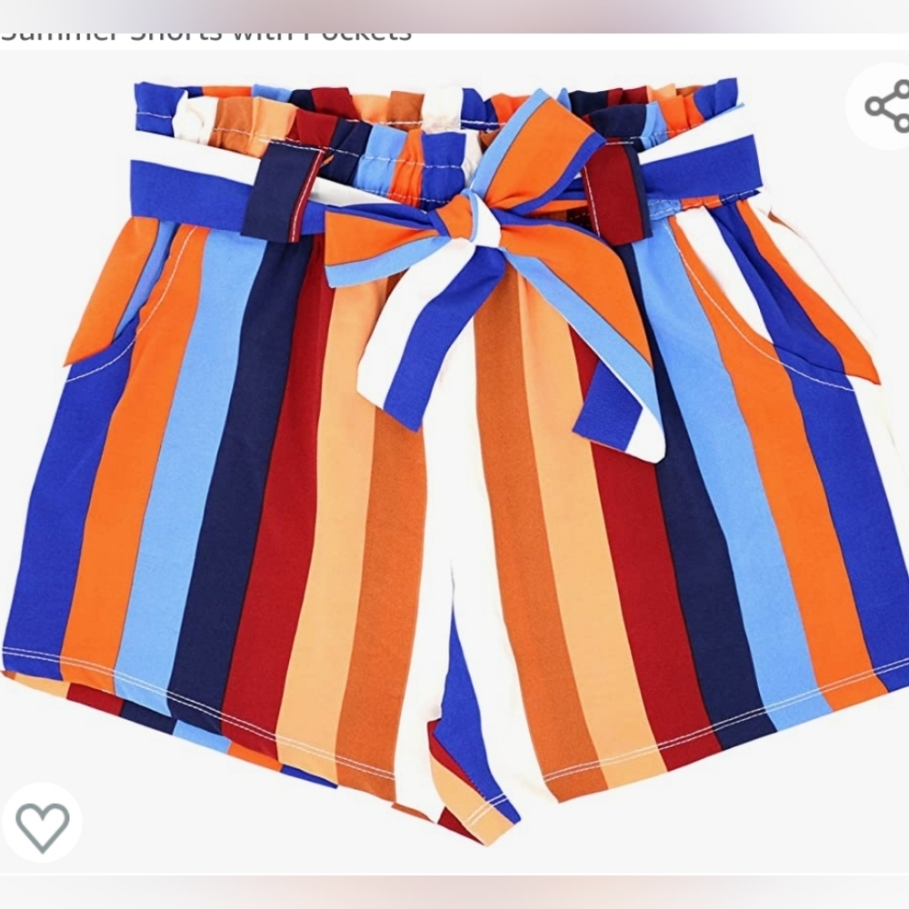 Retro Colored Womens shorts